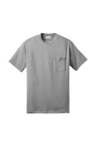 Port & Company 50/50 Cotton/Poly T-Shirt with Pocket
