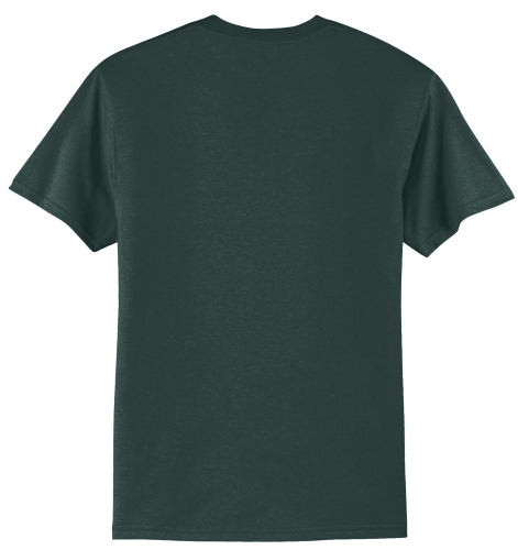 Back view of Port & Company Tall 50/50 Cotton/Poly T-Shirts