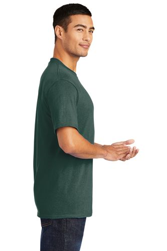 Left view of Port & Company Tall 50/50 Cotton/Poly T-Shirts