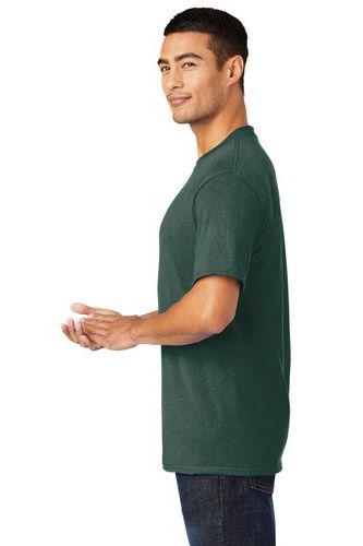 Right view of Port & Company Tall 50/50 Cotton/Poly T-Shirts
