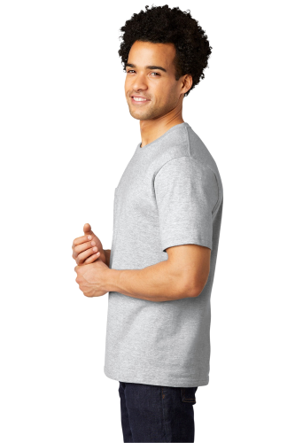 Right view of Port & Company Bouncer Pocket Tee PC600P