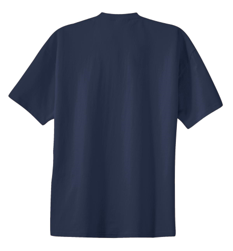 Back view of Port & Company Tall Essential T-Shirt