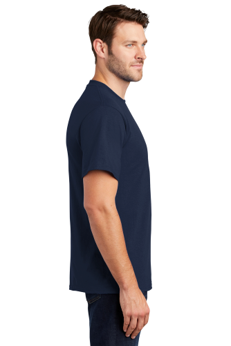 Right view of Port & Company Tall Essential T-Shirt