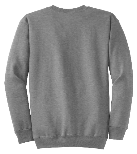 Back view of Port & Company Classic Crewneck Sweatshirt