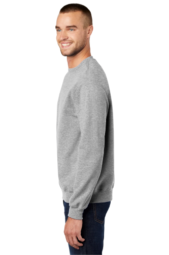 Right view of Port & Company Classic Crewneck Sweatshirt