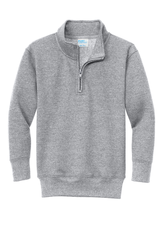 Port & Company Youth Core Fleece 1/4-Zip Pullover Sweatshirt