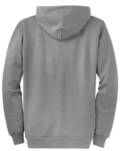 Back view of Adult Sachem Soccer Full Zip Hoodie