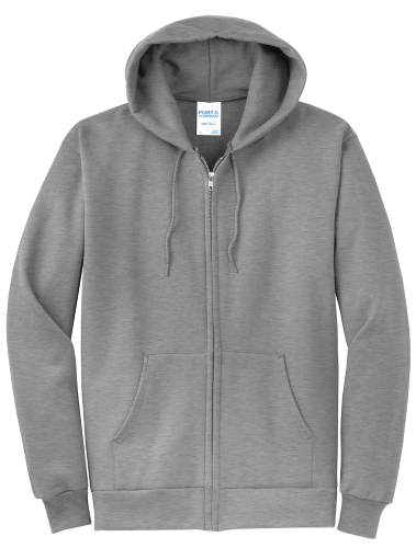 Port & Company Classic Full-Zip Hooded Sweatshirt