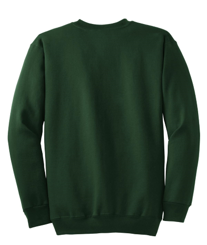 Back view of Port & Company Ultimate Crewneck Sweatshirt
