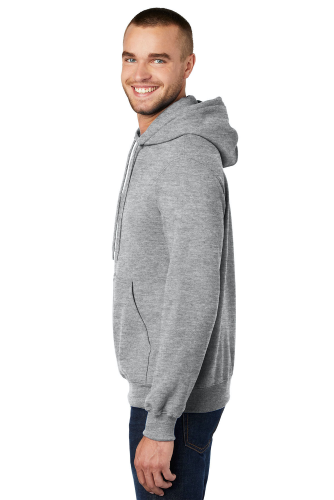 Right view of Port & Company Ultimate Pullover Hooded Sweatshirt