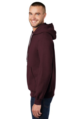 Right view of Port & Company Ultimate Pullover Hooded Sweatshirt