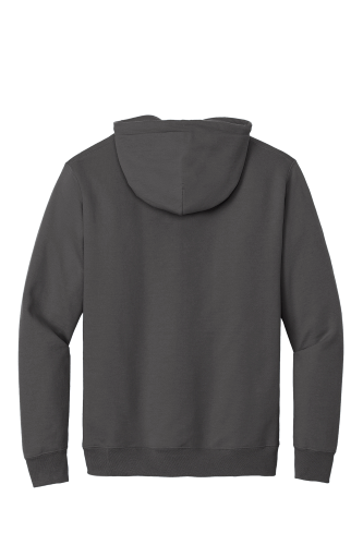 Back view of Port & Company Tall Ultimate Pullover Hooded Sweatshirt
