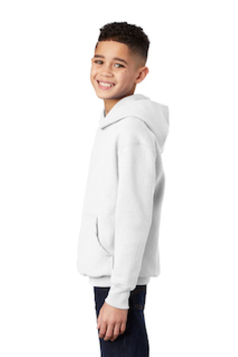 Left view of Youth Sachem Soccer Pull Over Hoodie