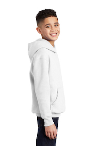 Right view of Youth Sachem Soccer Pull Over Hoodie