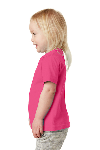 Left view of Rabbit Skins Toddler Fine Jersey Tee