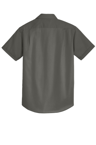 Back view of Port Authority Short Sleeve SuperPro Twill Shirt