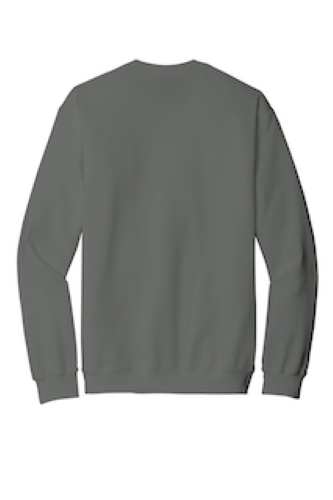 Back view of Gildan Softstyle Crewneck Sweatshirt SF000