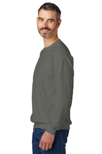 Left view of Gildan Softstyle Crewneck Sweatshirt SF000