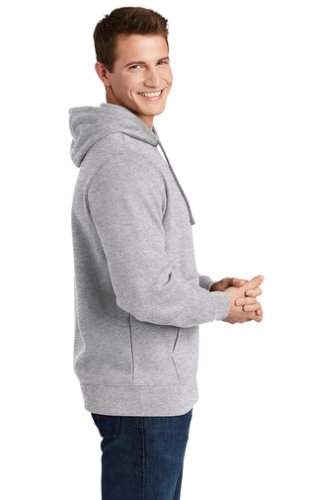 Right view of Sport-Tek Pullover Hooded Sweatshirt
