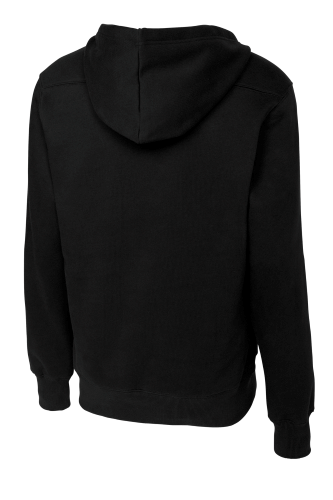 Back view of Sport-Tek Lace Up Pullover Hooded Sweatshirt