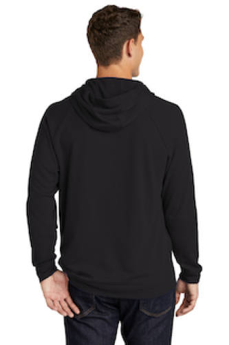 Back view of Sport-Tek Lightweight French Terry Pullover Hoodie