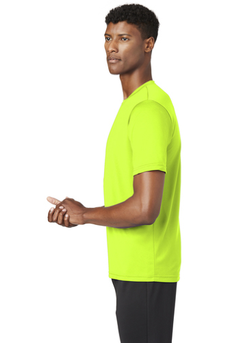 Left view of Sport-Tek PosiCharge Tough Tee