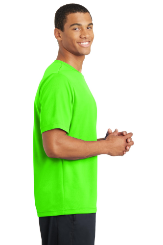 Left view of Sport-Tek PosiCharge RacerMesh Tee