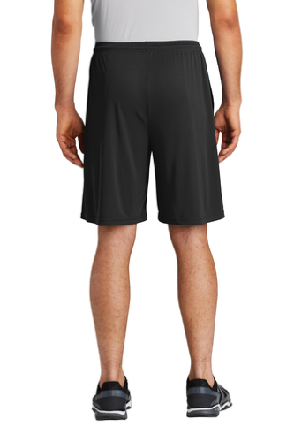 Back view of Sport-Tek PosiCharge Competitor Pocketed Short