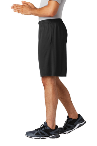 Left view of Sport-Tek PosiCharge Competitor Pocketed Short