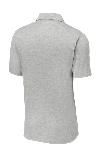 Back view of Sport-Tek PosiCharge Tri-Blend Wicking Polo
