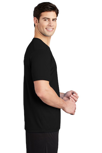 Left view of Sport-Tek ® Posi-UV ™ Pro Tee
