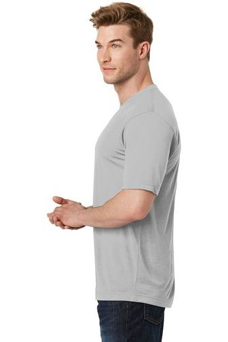 Right view of Sport-Tek PosiCharge Competitor Cotton Touch Tee