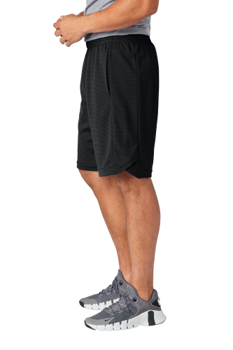 Left view of Sport-Tek PosiCharge Position Short with Pockets ST575