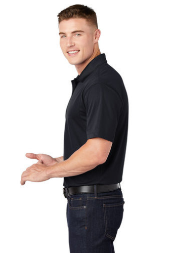 Left view of Sport-Tek Micropique Sport-Wick Polo