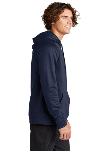 Left view of Sport-Tek Re-Compete Fleece Pullover Hoodie