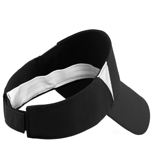Back view of Sport-Tek Dry Zone Colorblock Visor