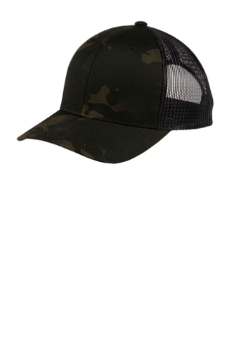 Left view of Yupoong Retro Trucker Cap