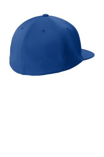 Back view of Sport-Tek® Flexfit® Flat Bill Cap