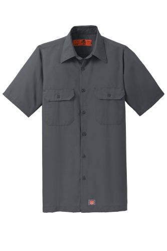 Red Kap Short Sleeve Solid Ripstop Shirt
