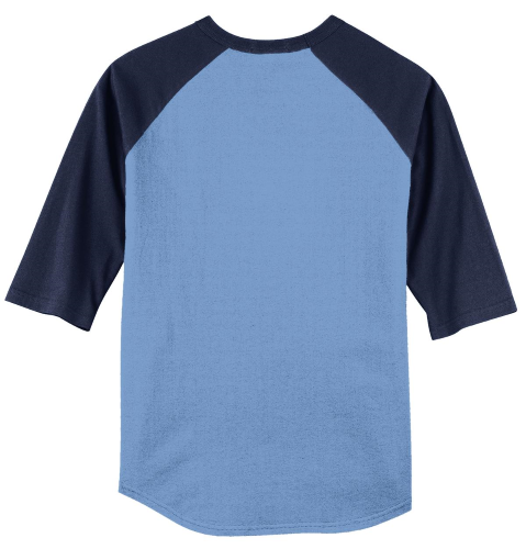 Back view of Sport-Tek Colorblock Raglan Jersey