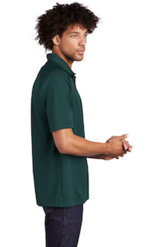 Left view of Sport-Tek Dri-Mesh Pro Polo