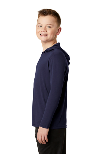 Right view of Youth PosiCharge Competitor Hooded Pullover