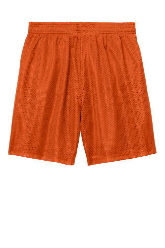 Back view of Sport-Tek® Youth PosiCharge® Mesh 5” Short